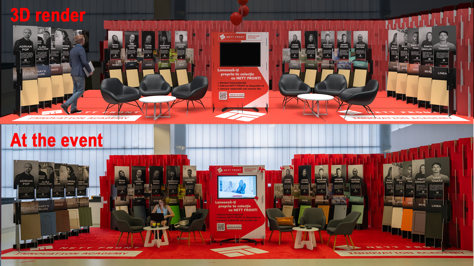 Nett Front Exhibition Stand 1